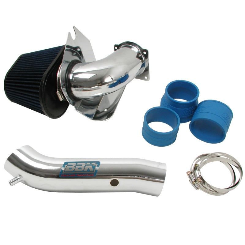 BBK 99-04 Mustang V6 Cold Ar Intake Kit - Chrome Finish-tuningsupply.com