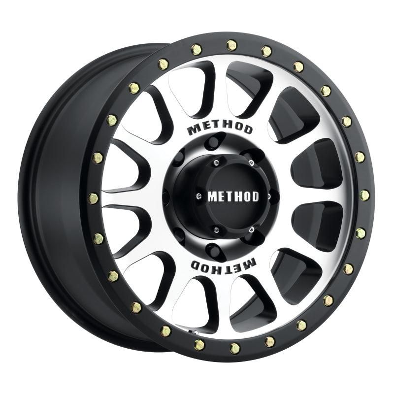 Method MR305 NV 17x8.5 0mm Offset 8x6.5 130.81mm CB Machined/Black Street Loc Wheel-tuningsupply.com