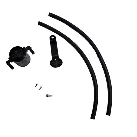 J&amp;L 19-24 Ford/Lincoln SUV &amp; Trucks w 2.0 EcoBoost Driver Side Oil Separator 3.0 - Black Ano-tuningsupply.com