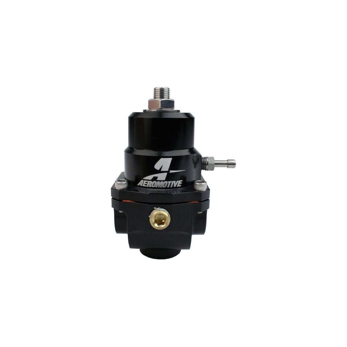 Aeromotive Adjustable Regulator - 35-75PSI - .313 Valve - (2) -08 Inlets/-08 Return-tuningsupply.com