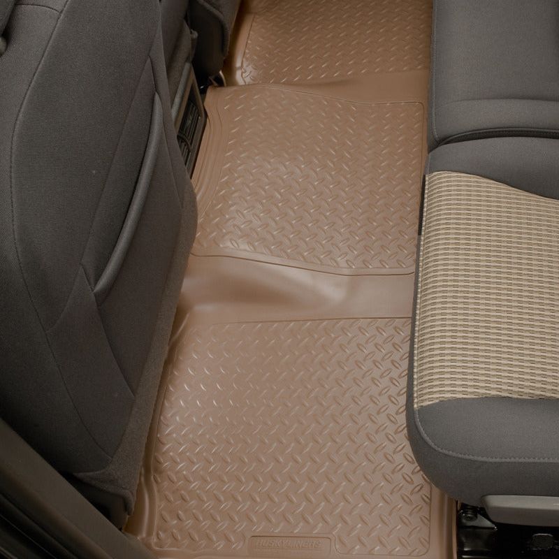 

Husky Liners 63903 - HSL63903 - Husky Liners 00-05 Ford Excursion Classic Style 2nd Row Tan Floor Liners - Shipped in Europe - Tuningsupply.com
