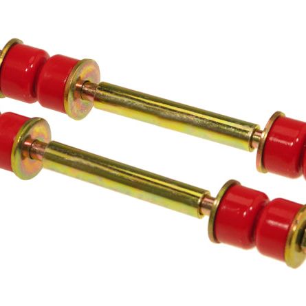 Prothane Universal End Link Set - 5in Mounting Length - Red-tuningsupply.com