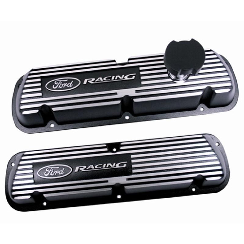 Ford Racing Black Satin Valve Covers Racing EFI-tuningsupply.com