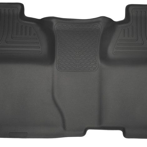 Husky Liners 14 Chevrolet Silverado 1500/GMC Sierra 1500 WeatherBeater Black 2nd Seat Floor Liners-tuningsupply.com