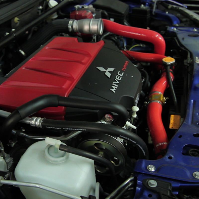 Mishimoto Mitsubishi EVO X Blue Silicone Hose Kit-tuningsupply.com