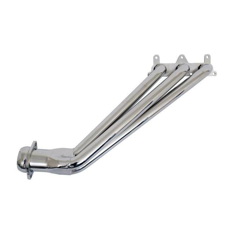 BBK 10-11 Camaro V6 Long Tube Exhaust Headers With Converters - 1-5/8 Chrome-tuningsupply.com