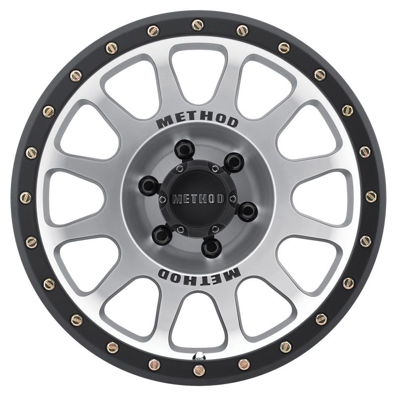 Method MR305 NV 17x8.5 0mm Offset 6x135 94mm CB Machined/Black Street Loc Wheel-tuningsupply.com