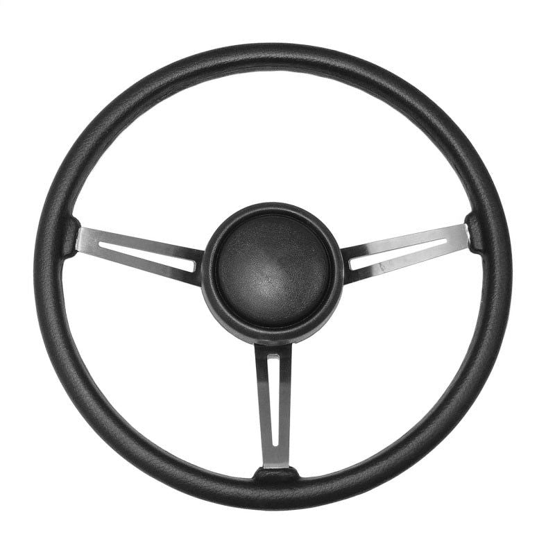 Omix Steering Wheel Kit Vinyl 76-95 CJ & Wrangler-tuningsupply.com