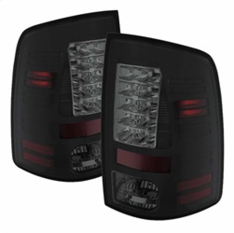 Spyder Dodge Ram 1500 13-14 13-14 LED Tail Lights LED Model only - Blk Smke ALT-YD-DRAM13-LED-BSM-Tail Lights-SPYDER-SPY5077578-SMINKpower Performance Parts