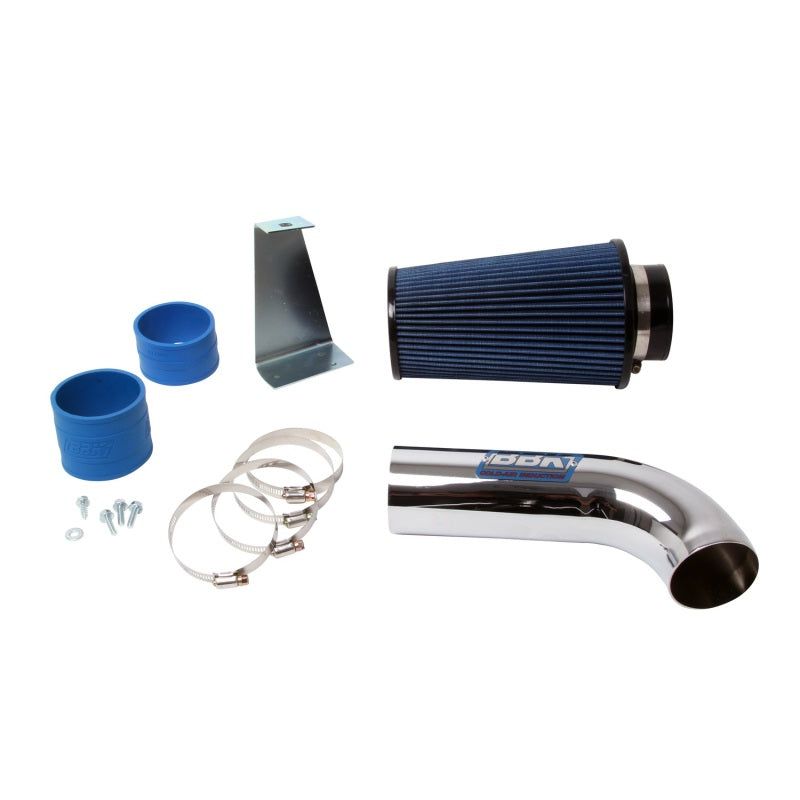 BBK 86-93 Mustang 5.0 Cold Air Intake Kit - Standard Style - Chrome Finish-tuningsupply.com