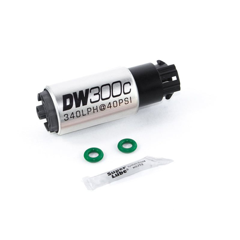 DeatschWerks DeatschWerks 340lph DW300C Compact Fuel Pump w/ 08-12 GTR Set Up Kit (2 Required)-tuningsupply.com