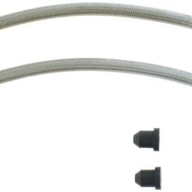 StopTech 87-91 BMW M3 / 89-4/91 325/328 Series (E30/E36) Front Stainless Steel Brake Line Kit-Brake Line Kits-Stoptech-STO950.34509-SMINKpower Performance Parts