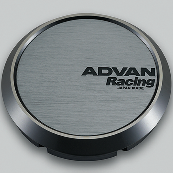 Advan 73mm Flat Centercap - Hyper Black-tuningsupply.com