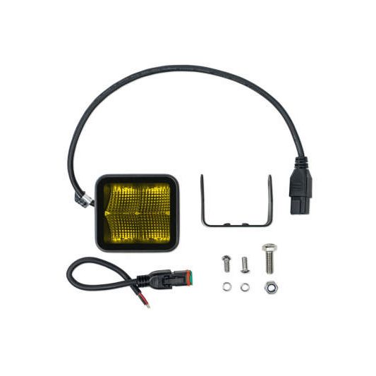 DV8 Offroad 3in Elite Series LED Amber Pod Light-tuningsupply.com