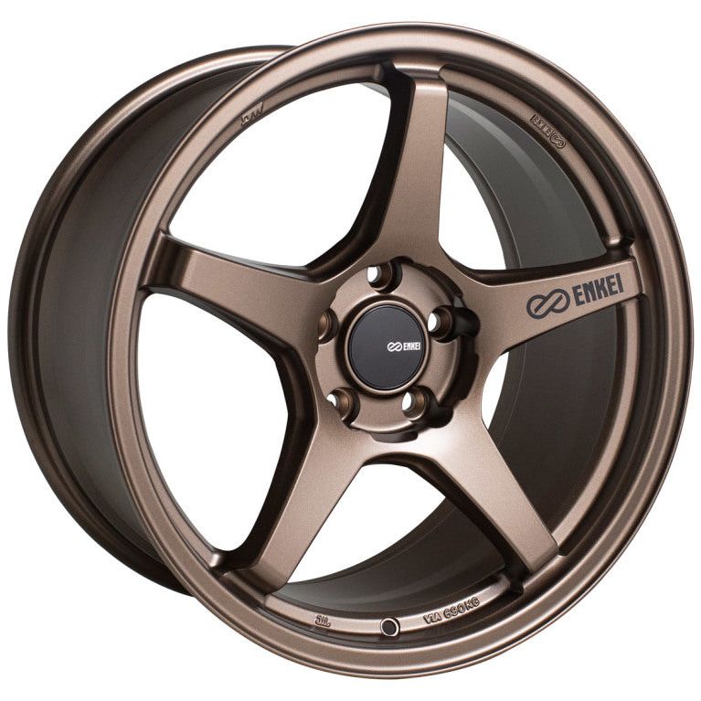 Enkei TS-5 17x8 5x100 45mm Offset 72.6mm Bore Bronze-tuningsupply.com