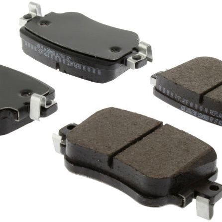 StopTech 14-19 Volkswagen GTI Rear Street Brake Pads w/Shims-Brake Pads - OE-Stoptech-STO308.17790-SMINKpower Performance Parts