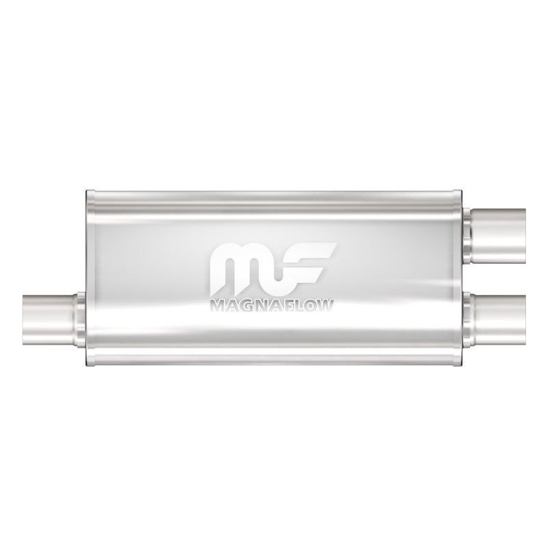 MagnaFlow Muffler Mag SS 18X5X8 3/2.5 O/D-tuningsupply.com