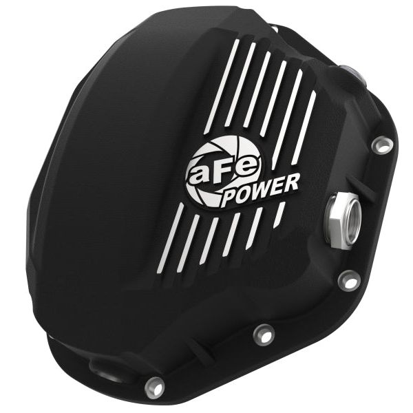 aFe Power Cover Diff Rear Machined COV Diff R Dodge Diesel Trucks 94-02 L6-5.9L (td) Machined-tuningsupply.com