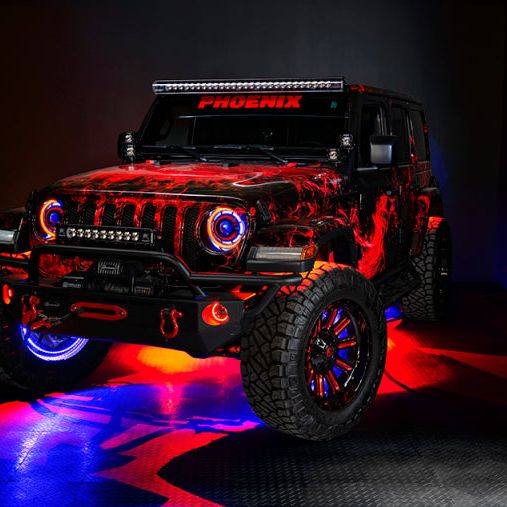 Oracle Jeep Wrangler JK/JL/JT High Performance W LED Fog Lights - w/o Controller SEE WARRANTY-tuningsupply.com