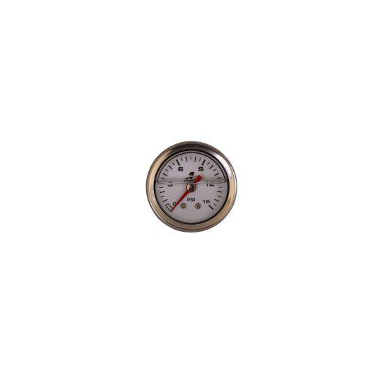 Aeromotive 0-15 PSI Fuel Pressure Gauge-tuningsupply.com