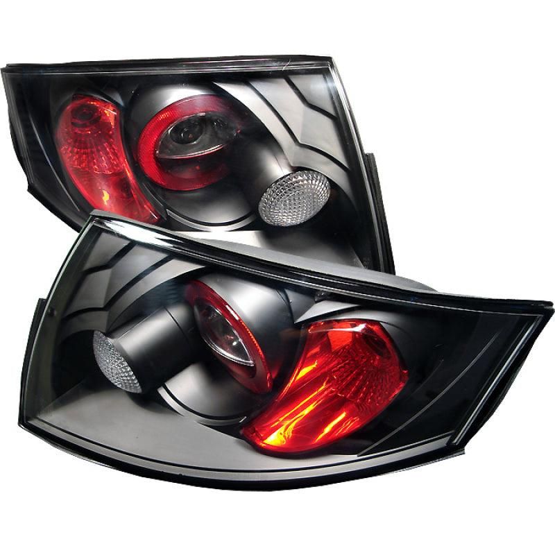 Spyder Audi TT 00-06 Euro Style Tail Lights Black ALT-YD-ATT99-BK - SMINKpower Performance Parts SPY5000408 SPYDER