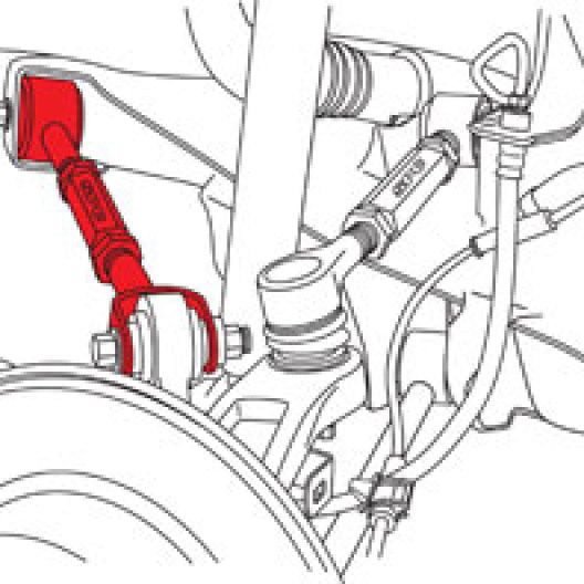 SPC Performance 04-08 Acura TL / TSX Upper Setback Control Arm-Control Arms-SPC Performance-SPC67293-SMINKpower Performance Parts