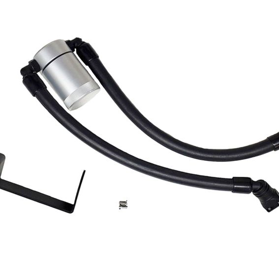 J&L 13-19 Ford Explorer Sport EcoBoost V6 Passenger Side Oil Separator 3.0 - Clear Anodized-tuningsupply.com