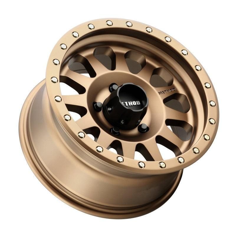 Method MR304 Double Standard 15x8 -24mm Offset 5x4.5 83mm CB Method Bronze Wheel-tuningsupply.com