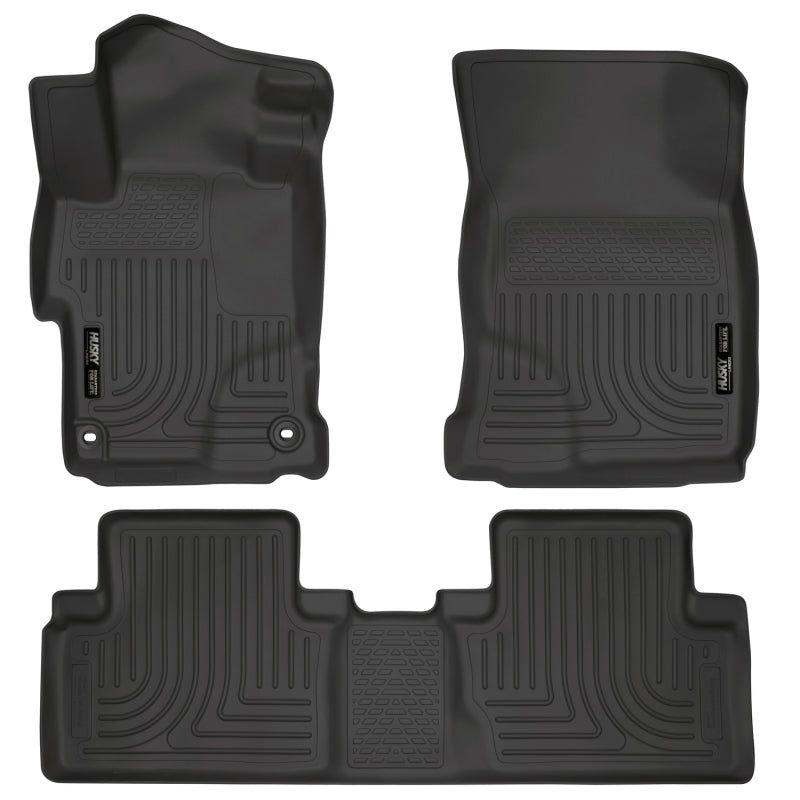 

Husky Liners 99441 - HSL99441 - Husky Liners 2014 Honda Civic Sedan WeatherBeater Black Front & 2nd Seat Floor Liners - Shipped in Europe - Tuningsupply.com
