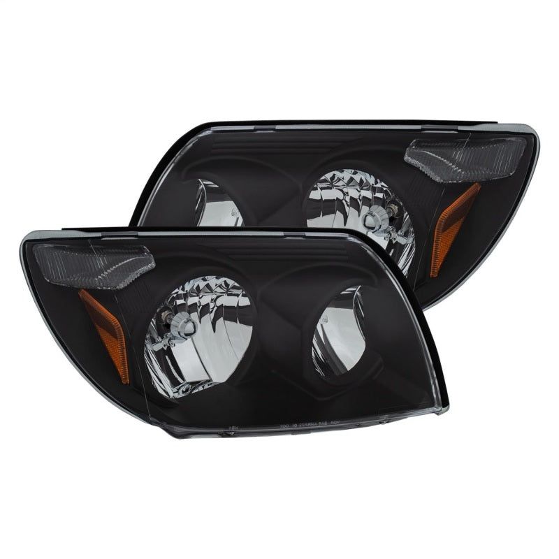 ANZO 2003-2005 Toyota 4Runner Crystal Headlights Black-tuningsupply.com