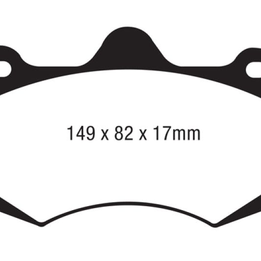 

EBC DP4062R - EBCDP4062R - EBC AP Racing Caliper CP7040 Yellowstuff Brake Pads - Shipped in Europe - Tuningsupply.com
