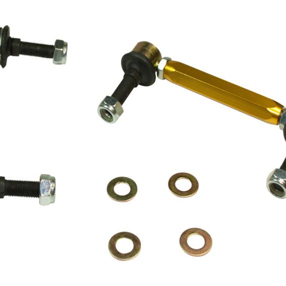 Whiteline Universal Sway Bar - Link Assembly Heavy Duty 150mm-175mm Adjustable Steel Ball-Sway Bar Endlinks-Whiteline-WHLKLC180-155-SMINKpower Performance Parts