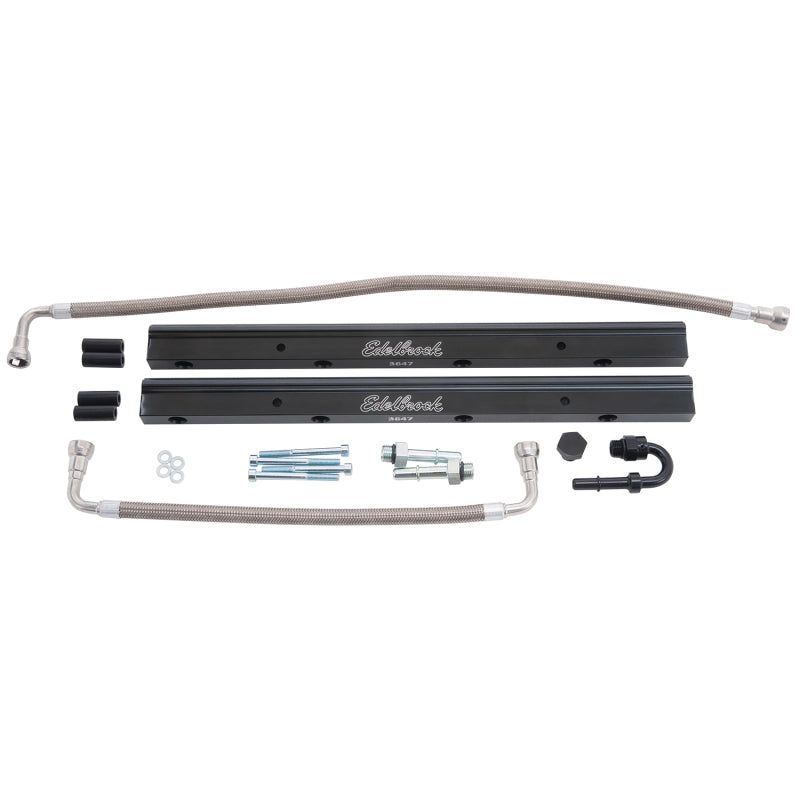 Edelbrock Chrysler Gen III HEMI 5.7L/6.1L/6.4L EFI Fuel Rail Kit (For 7179)-tuningsupply.com