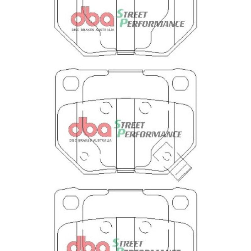 DBA 06-07 Subaru WRX SP500 Rear Brake Pads-tuningsupply.com