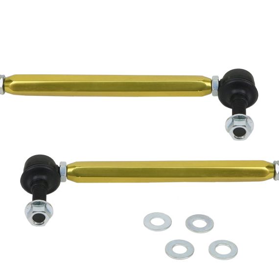 Whiteline Universal Sway Bar - Link Assembly Heavy Duty Adjustable Steel Ball-Sway Bar Endlinks-Whiteline-WHLKLC180-255-SMINKpower Performance Parts