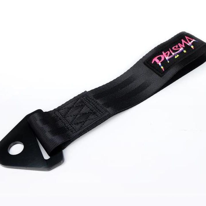 NRG Universal Prisma Tow Strap- Black-Tow Hooks-NRG-NRGTOW-01BK-SMINKpower Performance Parts