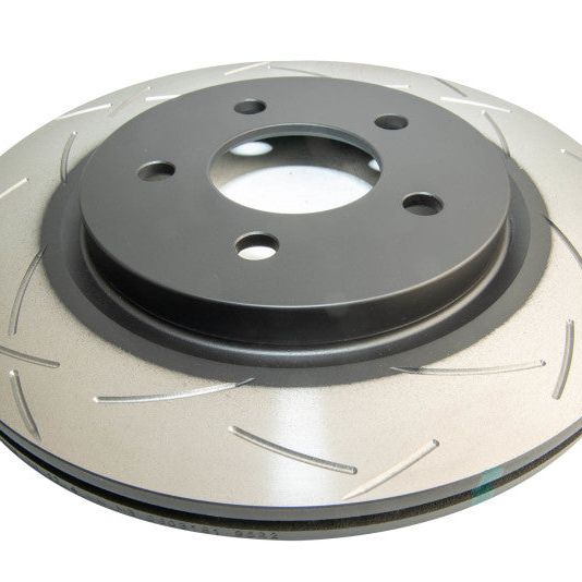 DBA 05-13 Ford Mustang GT/V6 Rear Slotted 4000 Series Rotor-tuningsupply.com