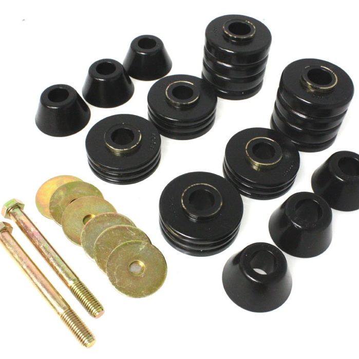 Energy Suspension 73-80 GM C2500/C3500/K1500/K20/K30 Body(cab) Mount Set-tuningsupply.com