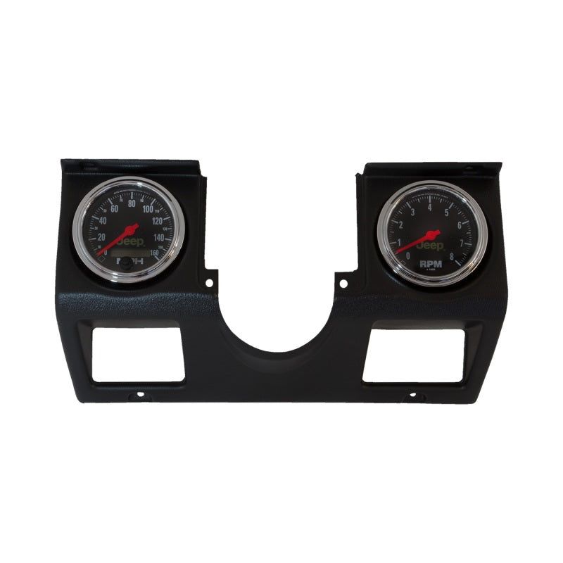 Autometer 87-96 Jeep Wrangler YJ 7pc Direct-Fit Dash Gauge Kit-tuningsupply.com