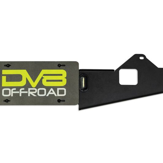 DV8 Offroad 21-23 Ford Bronco Rear License Plate Relocation Bracket-tuningsupply.com