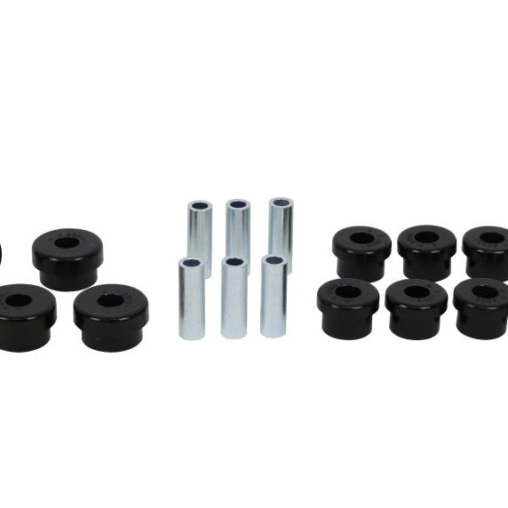 Whiteline Plus 88-00 Honda Civic / 88-9/95 CRX Rear Control Arm - Lower Inner & Outer Bushing Kit-Bushing Kits-Whiteline-WHLW62005-SMINKpower Performance Parts