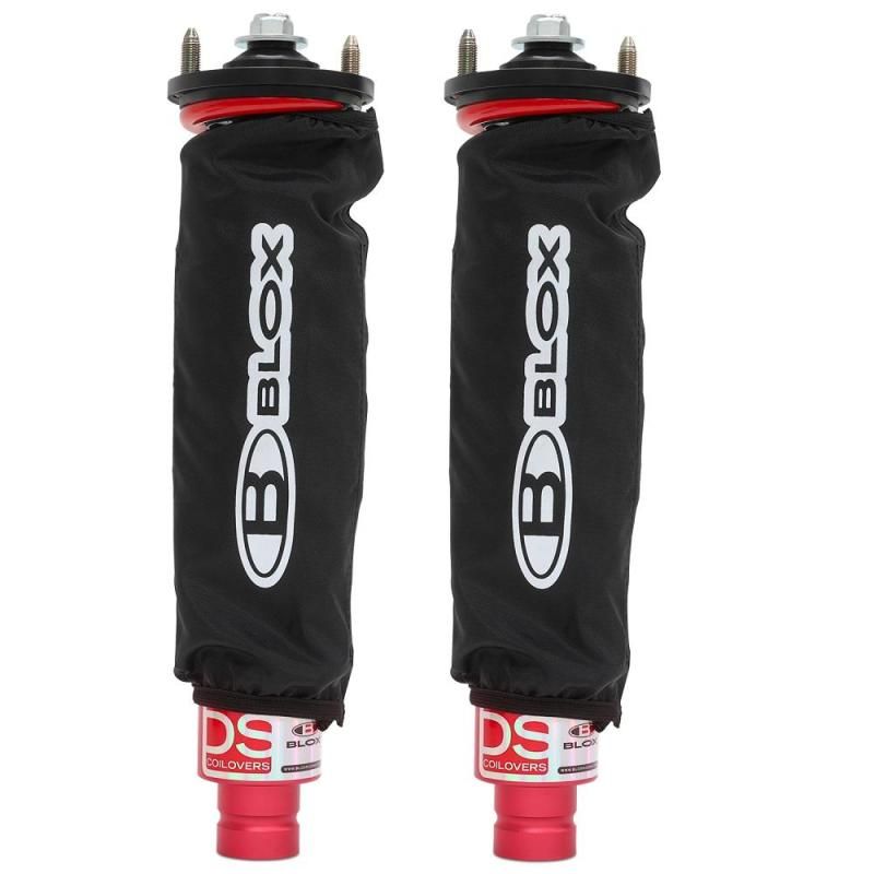 BLOX Racing Coilover Covers - Black (Pair)-tuningsupply.com