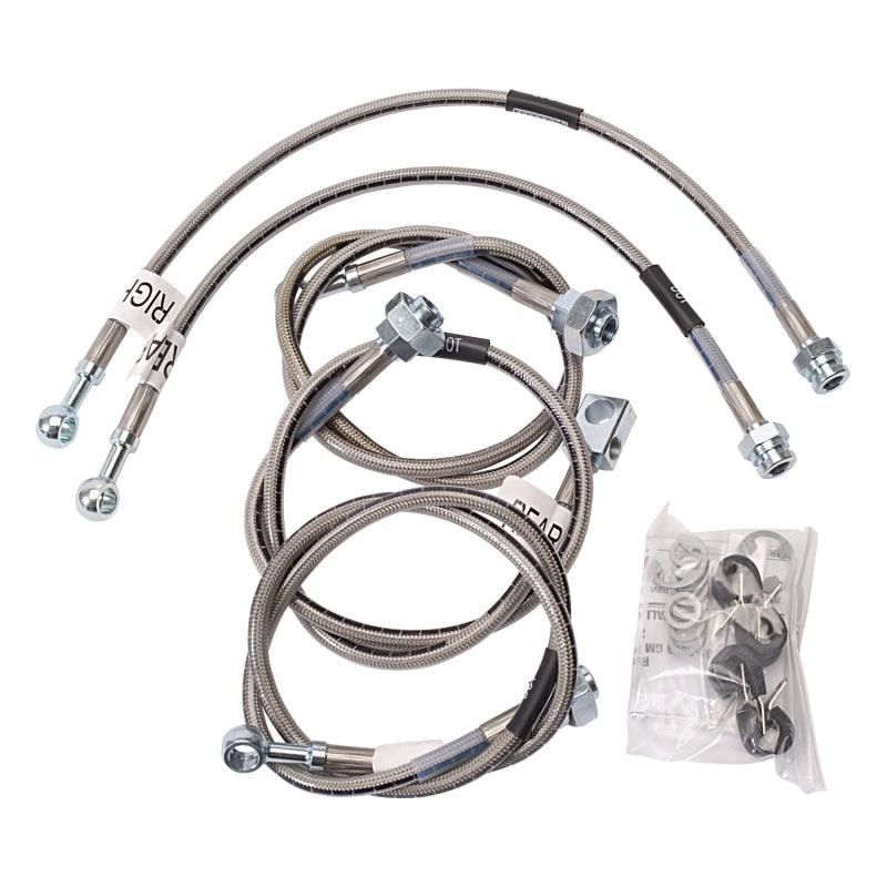 Russell Performance 01-06 GM Silverado/Sierra HD (All) (Also fits Rancho) Brake Line Kit - SMINKpower Performance Parts RUS695770 Russell