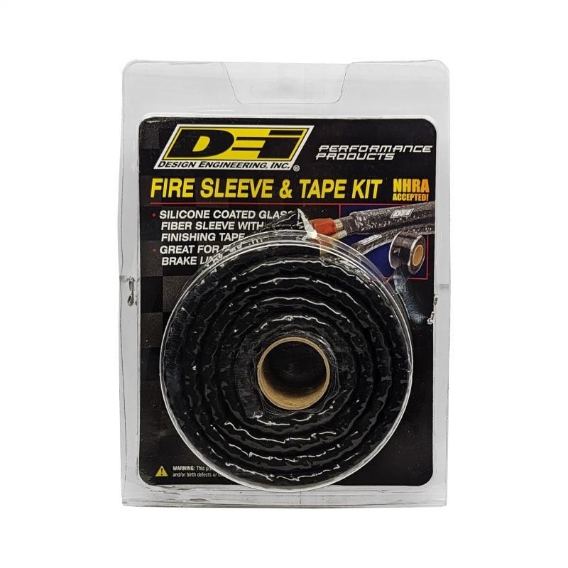 DEI Fire Sleeve and Tape Kit 5/8in I.D. x 3ft-tuningsupply.com