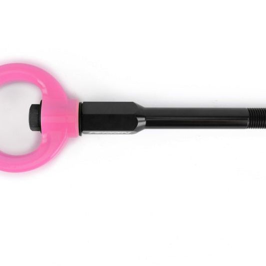 Perrin 02-07 Subaru WRX/STI Tow Hook Kit (Front) - Hyper Pink-tuningsupply.com