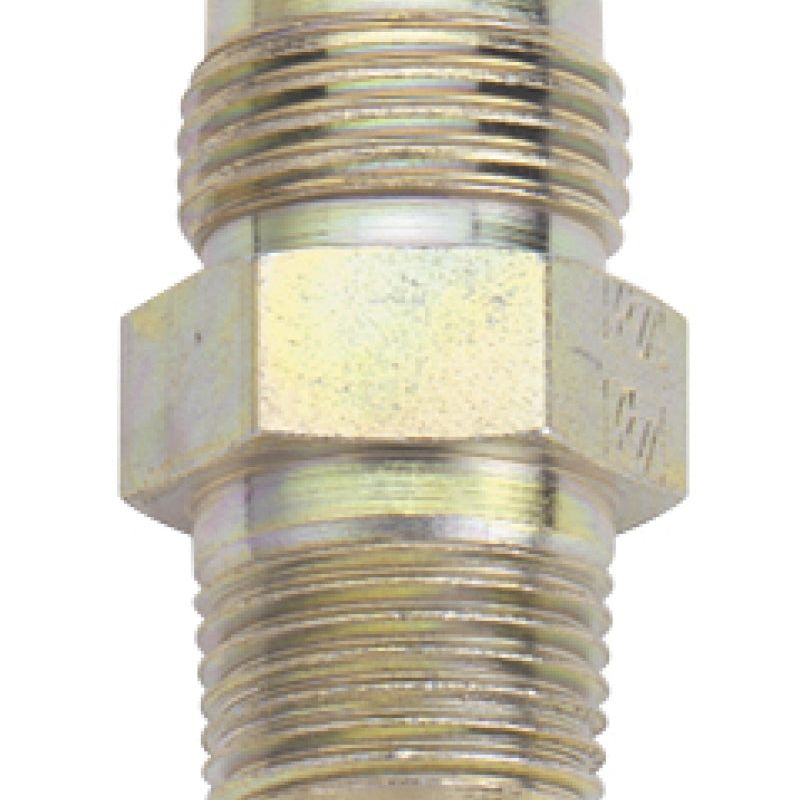 Fragola -3AN x 1/8 NPT Straight Adapter -Steel-tuningsupply.com