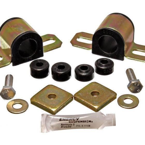 Energy Suspension 95-98 Nissan 240SX (S14) Black 27mm Front Sway Bar Frame Bushings (Sway bar end li-tuningsupply.com