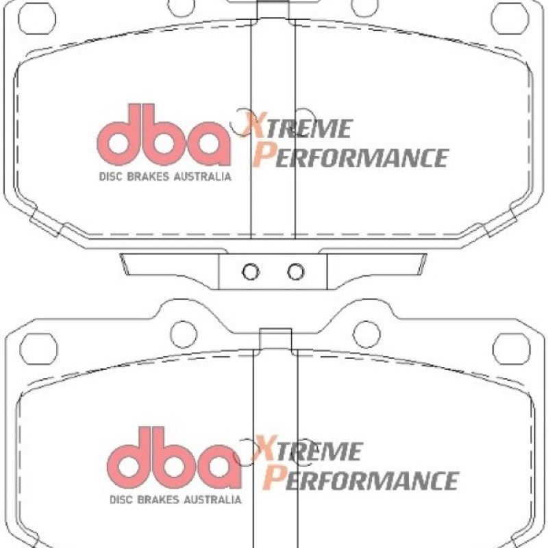 DBA 06-07 Subaru WRX XP650 Front Brake Pads-tuningsupply.com