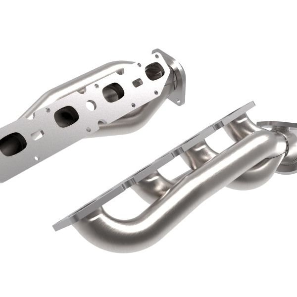 aFe Power Twisted Steel 304SS Shorty Header 19-21 Ram 2500/3500 V8-6.4L-tuningsupply.com