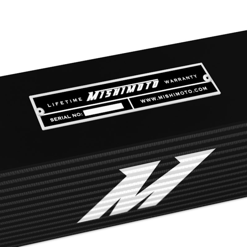 Mishimoto Universal Intercooler - J-Line Black-tuningsupply.com